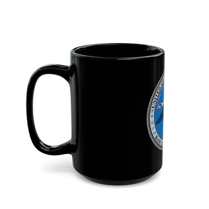 USCGC Base Elizabeth City (U.S. Coast Guard) Black Coffee Mug-The Sticker Space