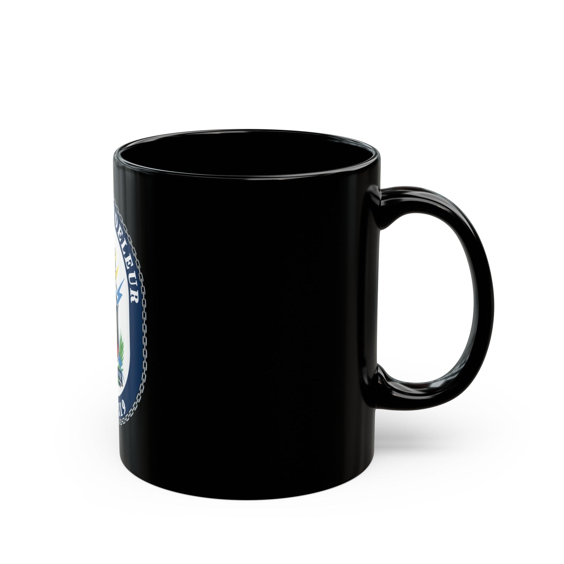 USCGC Chandeleur WPB 1319 (U.S. Coast Guard) Black Coffee Mug-The Sticker Space