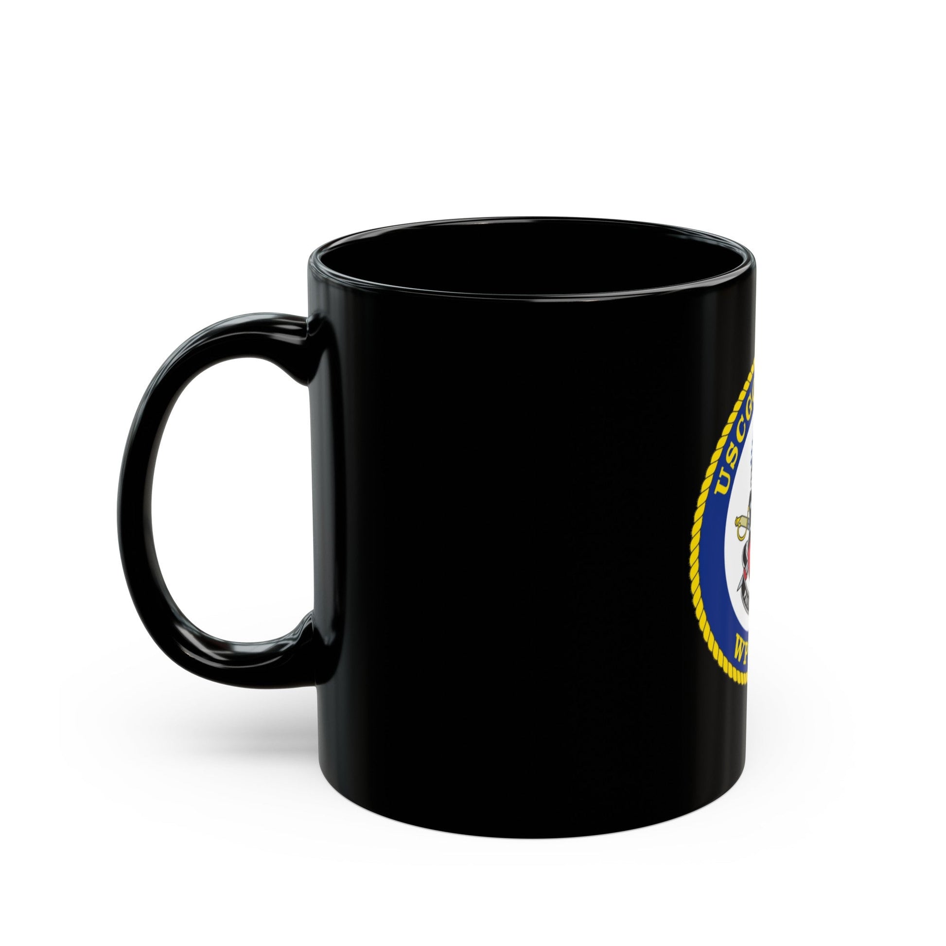 USCGC Edisto WPB 1313 (U.S. Coast Guard) Black Coffee Mug-The Sticker Space