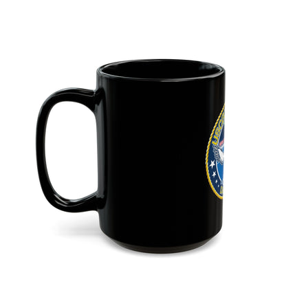 USCGC Gannet Dania FL (U.S. Coast Guard) Black Coffee Mug-The Sticker Space