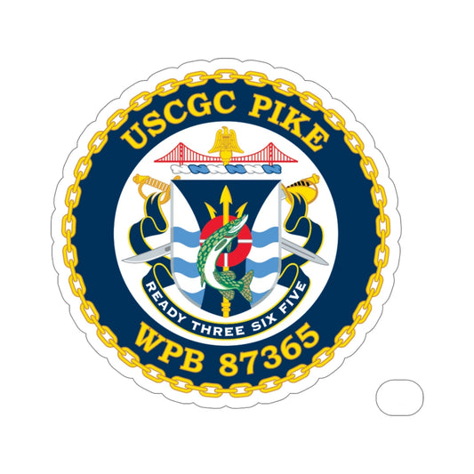 USCGC Pike WPB 87365 (U.S. Coast Guard) STICKER Vinyl Die-Cut Decal-6 Inch-The Sticker Space
