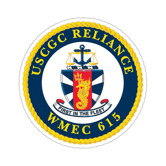 USCGC Reliance (U.S. Coast Guard) STICKER Vinyl Die-Cut Decal-6 Inch-The Sticker Space