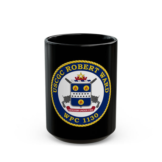 USCGC Robert Ward WPC 1130 (U.S. Coast Guard) Black Coffee Mug