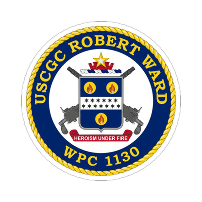 USCGC Robert Ward WPC 1130 (U.S. Coast Guard) STICKER Vinyl Die-Cut Decal-2 Inch-The Sticker Space