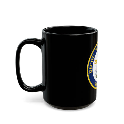 USCGC Robert Yered WPC 1104 1 (U.S. Coast Guard) Black Coffee Mug-The Sticker Space