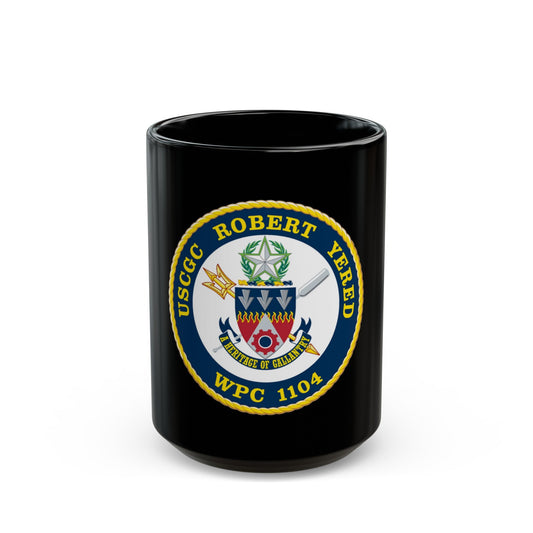USCGC ROBERT YERED WPC 1104 (U.S. Coast Guard) Black Coffee Mug