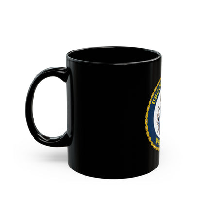 USCGC Sea Fox WPB 87374 2 (U.S. Coast Guard) Black Coffee Mug-The Sticker Space
