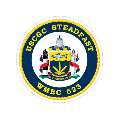 USCGC Steadfast WMEC 623 (U.S. Coast Guard) Transparent STICKER Die-Cut Vinyl Decal-4 Inch-The Sticker Space