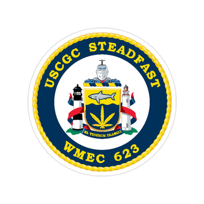USCGC Steadfast WMEC 623 (U.S. Coast Guard) Transparent STICKER Die-Cut Vinyl Decal-5 Inch-The Sticker Space