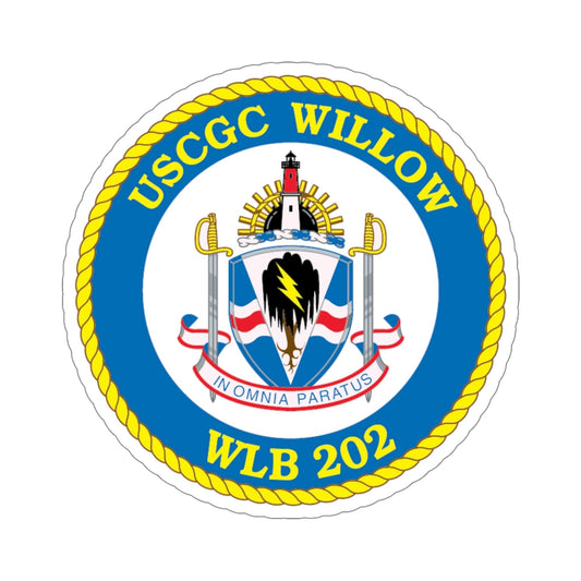 USCGC Willow WLB 202 (U.S. Coast Guard) STICKER Vinyl Die-Cut Decal-6 Inch-The Sticker Space