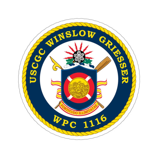 USCGC Winslow Griesser (U.S. Coast Guard) STICKER Vinyl Die-Cut Decal-6 Inch-The Sticker Space
