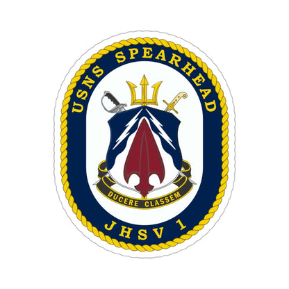 USNS Spearhead JHSV 1 (U.S. Navy) STICKER Vinyl Die-Cut Decal-3 Inch-The Sticker Space
