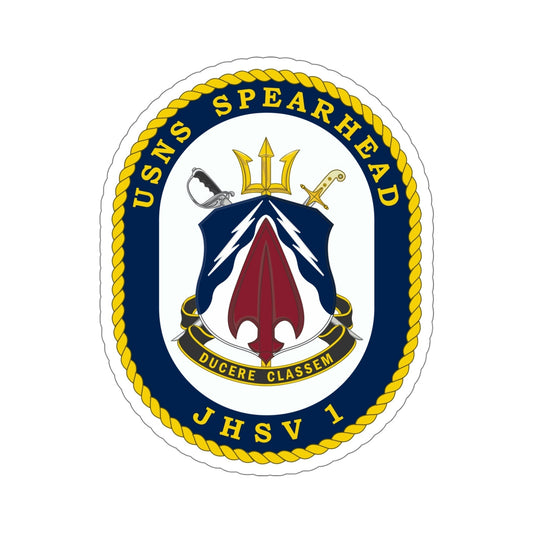 USNS Spearhead JHSV 1 (U.S. Navy) STICKER Vinyl Die-Cut Decal-6 Inch-The Sticker Space