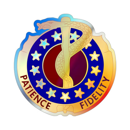 Valley Forge General Hospital (U.S. Army) Holographic STICKER Die-Cut Vinyl Decal-3 Inch-The Sticker Space