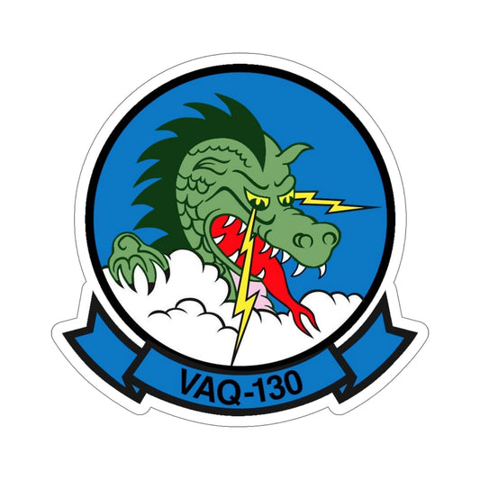 VAQ 130 Electronic Attack Squadron 130 (U.S. Navy) STICKER Vinyl Die-Cut Decal-6 Inch-The Sticker Space