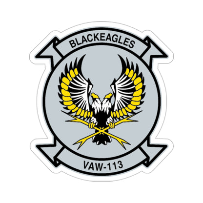 VAW 113 Blackeagles (U.S. Navy) STICKER Vinyl Die-Cut Decal-2 Inch-The Sticker Space