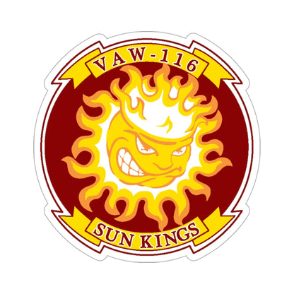 VAW 116 Sun Kings (U.S. Navy) STICKER Vinyl Die-Cut Decal-3 Inch-The Sticker Space