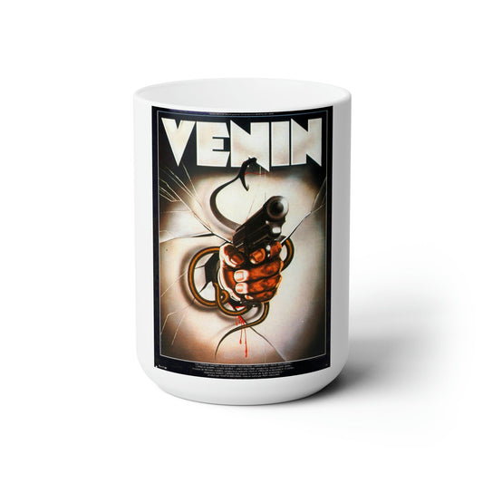 VENOM (2) 1981 Movie Poster - White Coffee Cup 15oz-15oz-The Sticker Space