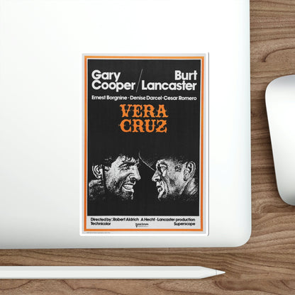 Vera Cruz 1954 Movie Poster STICKER Vinyl Die-Cut Decal-The Sticker Space