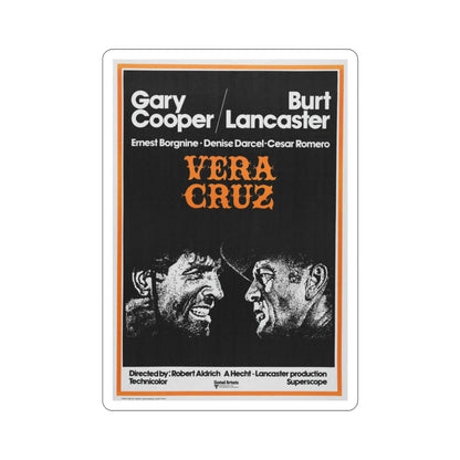 Vera Cruz 1954 Movie Poster STICKER Vinyl Die-Cut Decal-3 Inch-The Sticker Space