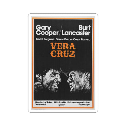 Vera Cruz 1954 Movie Poster STICKER Vinyl Die-Cut Decal-4 Inch-The Sticker Space