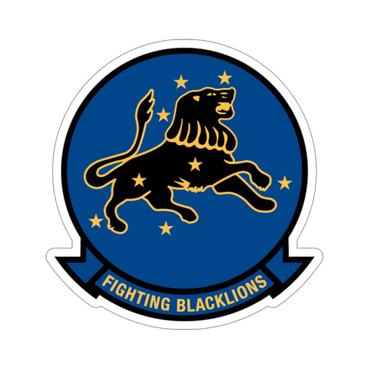 VF 213 Fighting Blacklions (U.S. Navy) STICKER Vinyl Die-Cut Decal-6 Inch-The Sticker Space