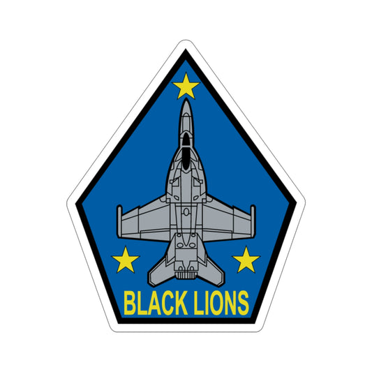 VFA 213 Black Lions (U.S. Navy) STICKER Vinyl Die-Cut Decal-6 Inch-The Sticker Space