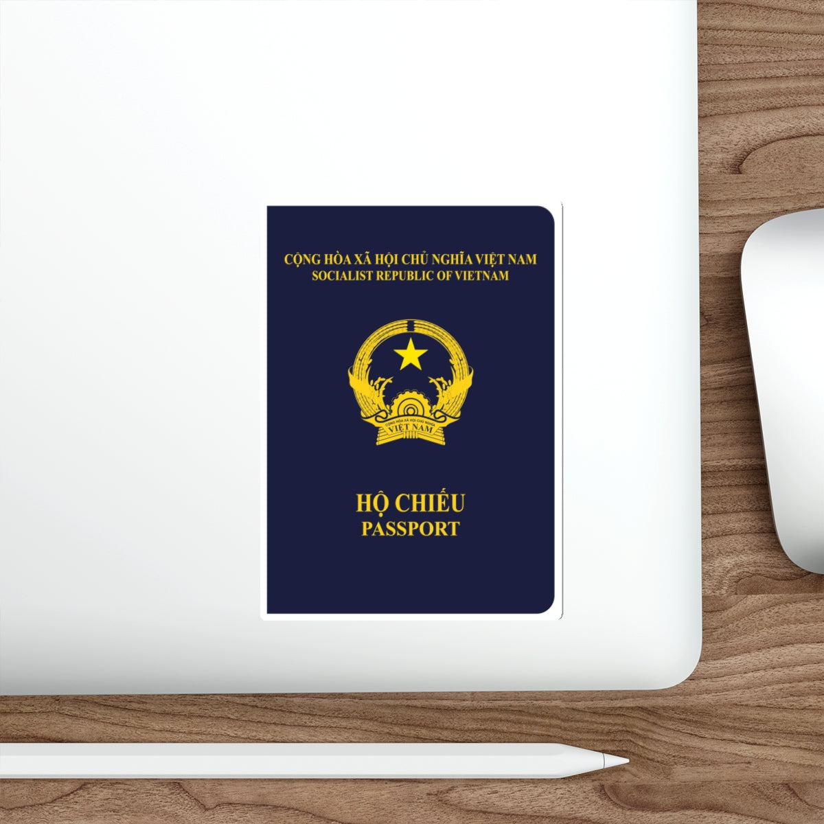 Vietnam Passport STICKER Vinyl Die-Cut Decal-The Sticker Space