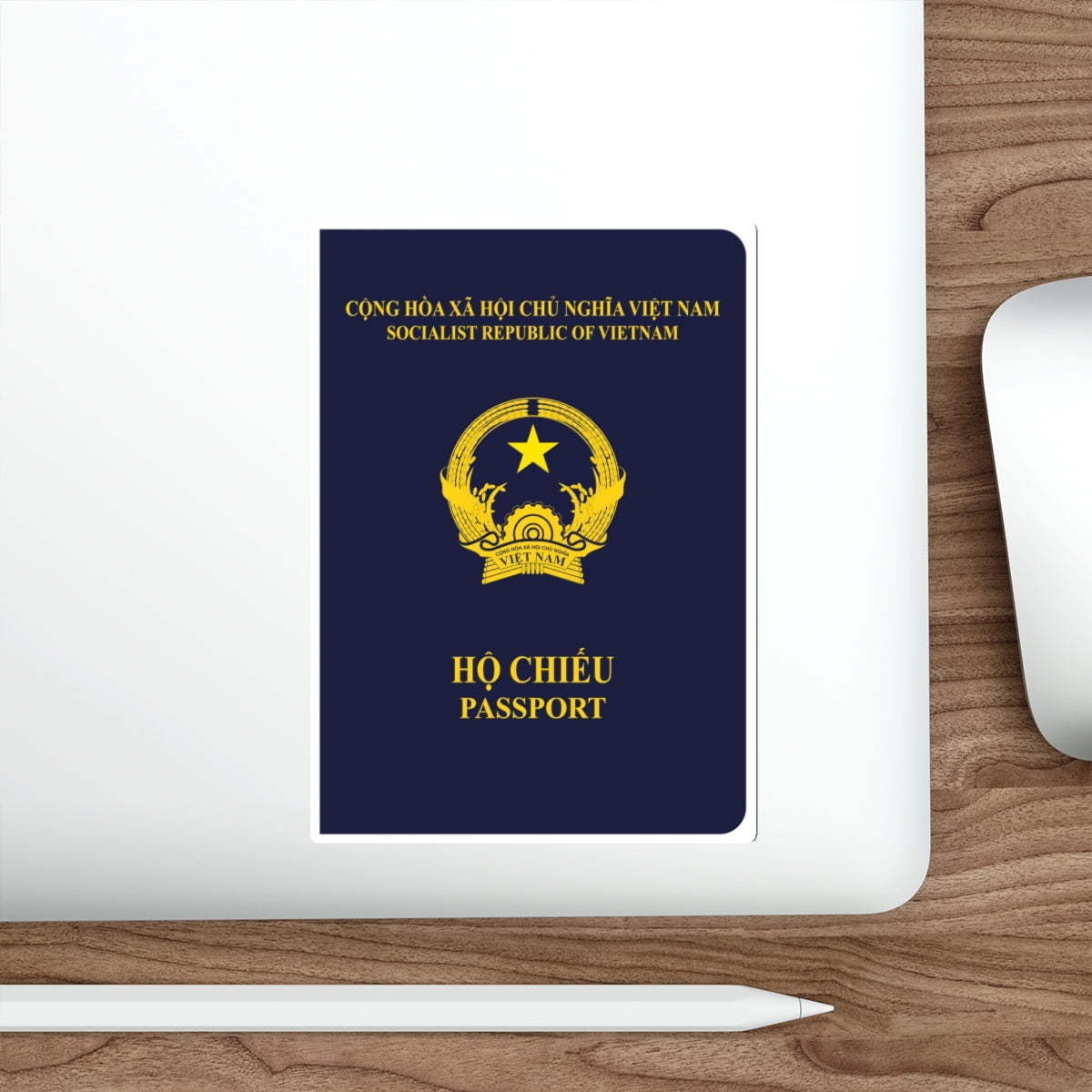 Vietnam Passport STICKER Vinyl Die-Cut Decal-The Sticker Space