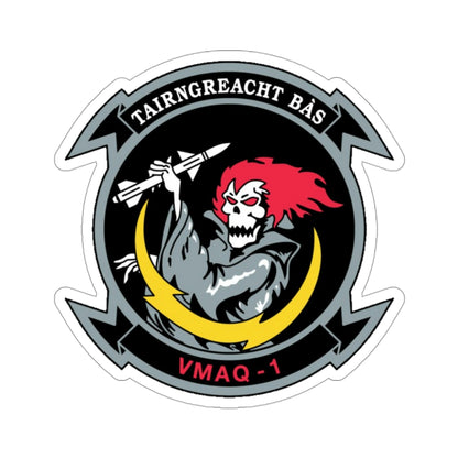 VMAQ 1 Marine Tactical Electronic Warfare Squadron 1 (USMC) STICKER Vinyl Die-Cut Decal-3 Inch-The Sticker Space