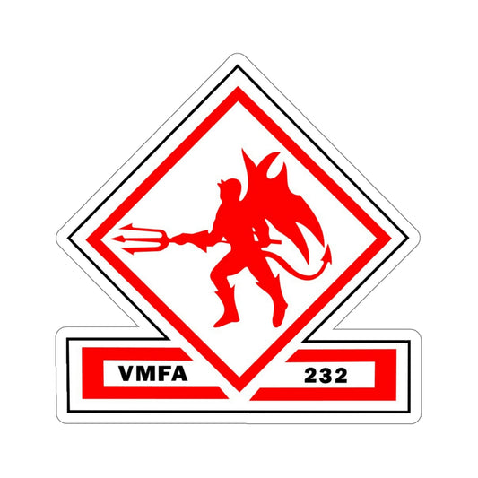 VMFA 232 Marine Fighter Attack Squadron 232 (USMC) STICKER Vinyl Die-Cut Decal-6 Inch-The Sticker Space
