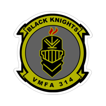 VMFA 314 Marine Fighter Attack Squadron 314 Black Knights (USMC) STICKER Vinyl Die-Cut Decal-3 Inch-The Sticker Space