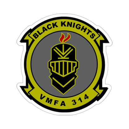 VMFA 314 Marine Fighter Attack Squadron 314 Black Knights (USMC) STICKER Vinyl Die-Cut Decal-4 Inch-The Sticker Space