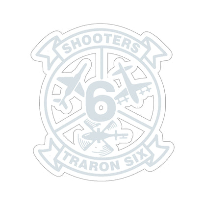 VT 6 TRARON VT6 Shooters (U.S. Navy) STICKER Vinyl Die-Cut Decal-4 Inch-The Sticker Space