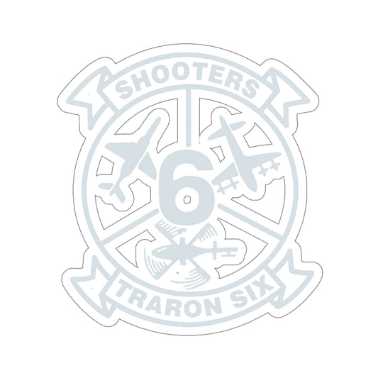 VT 6 TRARON VT6 Shooters (U.S. Navy) STICKER Vinyl Die-Cut Decal-6 Inch-The Sticker Space