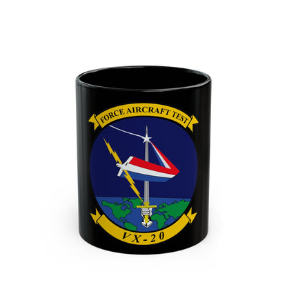 VX 20 Force (U.S. Navy) Black Coffee Mug-11oz-The Sticker Space