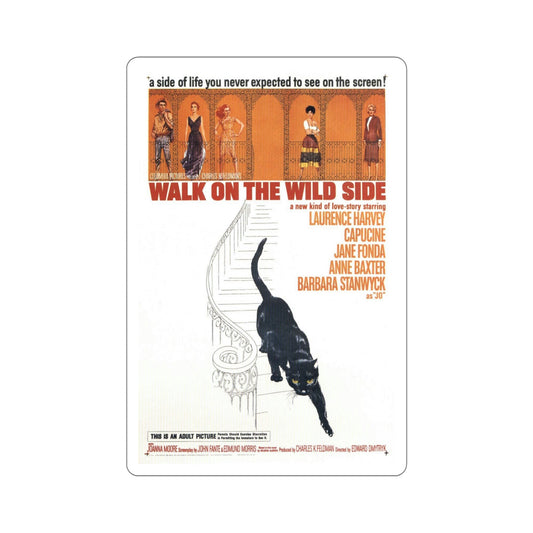 Walk on the Wild Side 1962 Movie Poster STICKER Vinyl Die-Cut Decal-6 Inch-The Sticker Space