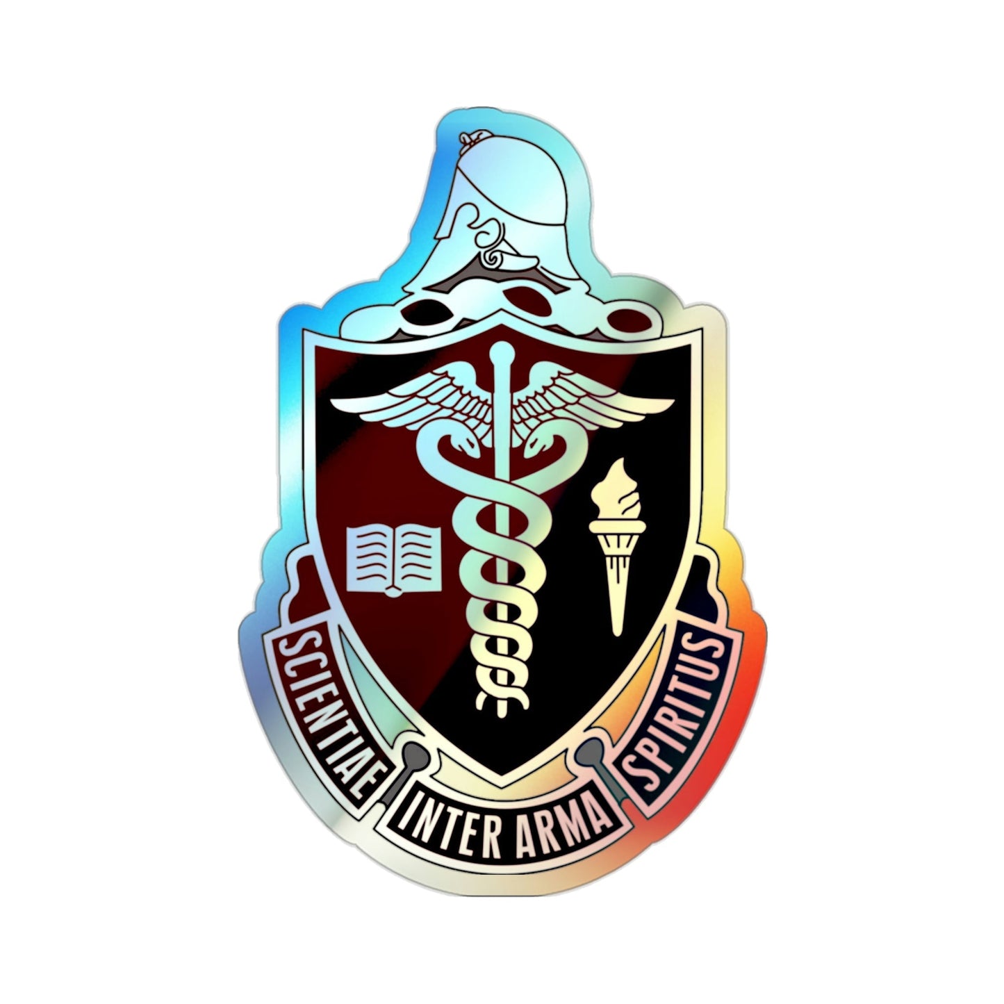 Walter Reed National Military Medical Center (U.S. Army) Holographic STICKER Die-Cut Vinyl Decal-2 Inch-The Sticker Space