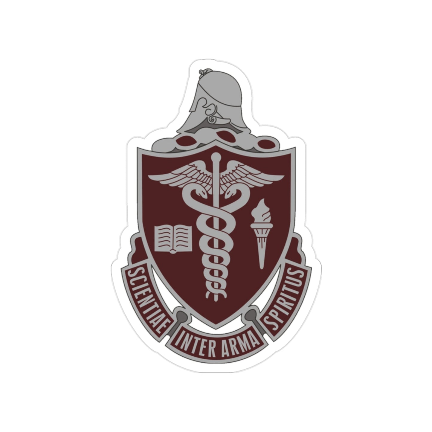 Walter Reed National Military Medical Center (U.S. Army) Transparent STICKER Die-Cut Vinyl Decal-2 Inch-The Sticker Space