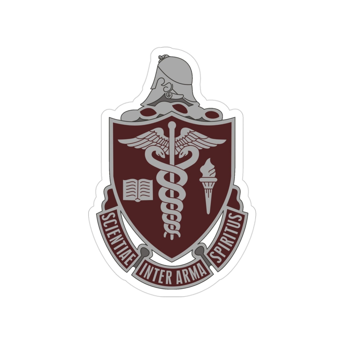 Walter Reed National Military Medical Center (U.S. Army) Transparent STICKER Die-Cut Vinyl Decal-3 Inch-The Sticker Space