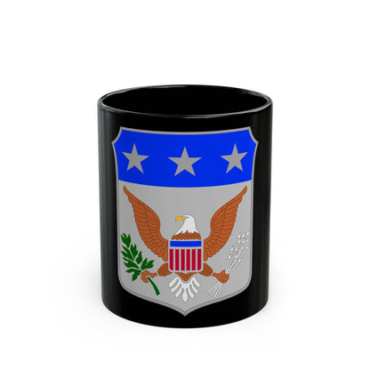 War College (U.S. Army) Black Coffee Mug-11oz-The Sticker Space