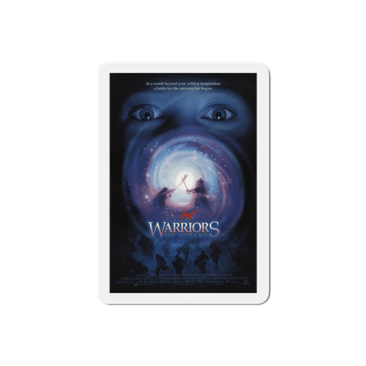 Warriors Of Virtue 1997 Movie Poster Die-Cut Magnet-2" x 2"-The Sticker Space