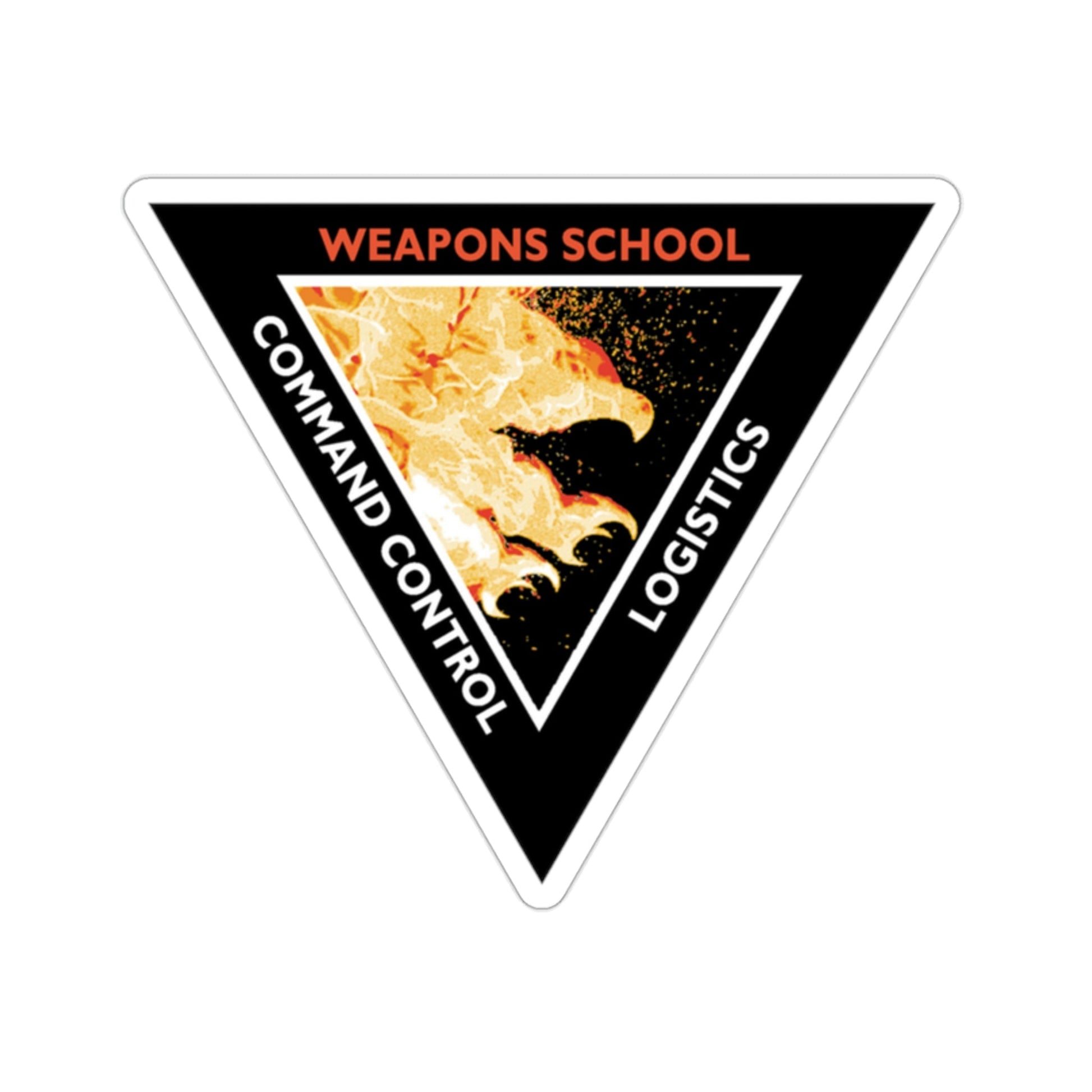 Weapons School Command Control Logistics (U.S. Navy) STICKER Vinyl Die-Cut Decal-2 Inch-The Sticker Space