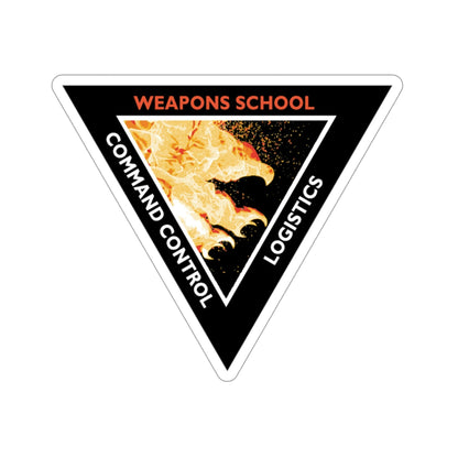 Weapons School Command Control Logistics (U.S. Navy) STICKER Vinyl Die-Cut Decal-3 Inch-The Sticker Space