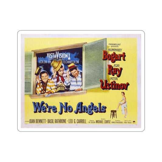 Were No Angels 1955 v3 Movie Poster STICKER Vinyl Die-Cut Decal-6 Inch-The Sticker Space