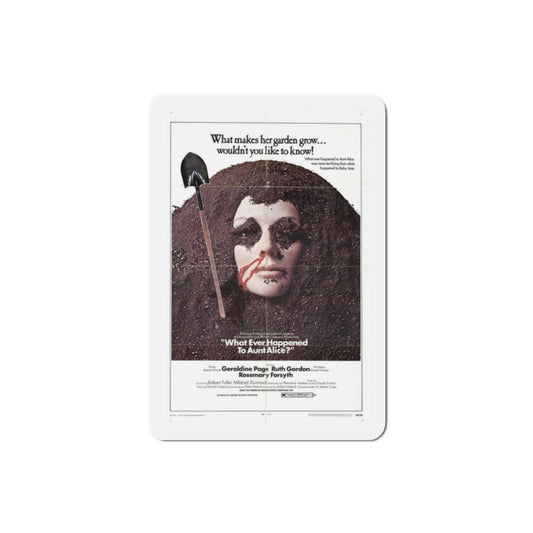 What Ever Happened to Aunt Alice 1969 Movie Poster Die-Cut Magnet-2 Inch-The Sticker Space