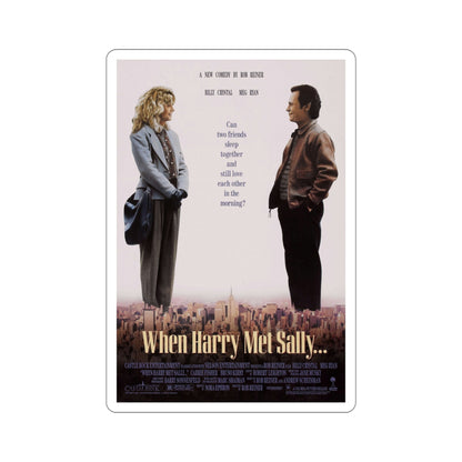 When Harry Met Sally 1989 Movie Poster STICKER Vinyl Die-Cut Decal-5 Inch-The Sticker Space