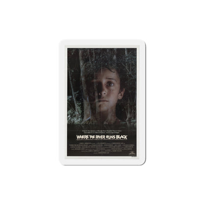 Where the River Runs Black 1986 Movie Poster Die-Cut Magnet-3" x 3"-The Sticker Space