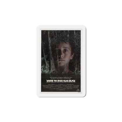 Where the River Runs Black 1986 Movie Poster Die-Cut Magnet-6 Inch-The Sticker Space