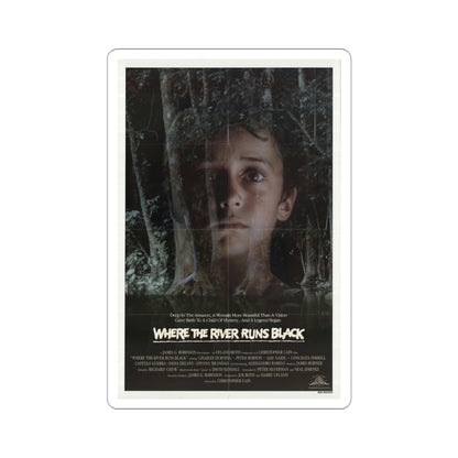Where the River Runs Black 1986 Movie Poster STICKER Vinyl Die-Cut Decal-3 Inch-The Sticker Space